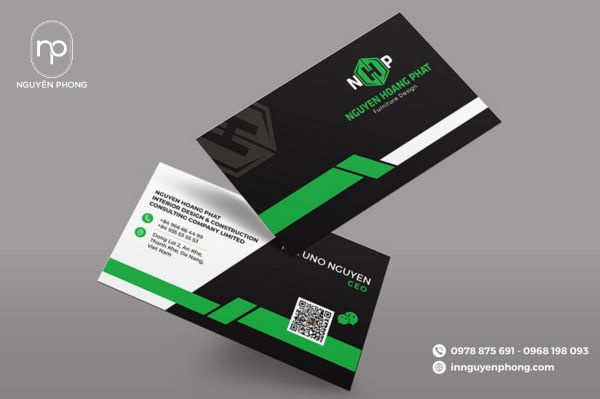 mẫu card visit đơn giản và tinh tế